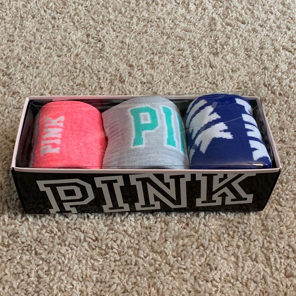PINK Victoria Secrets Knee High Socks 3-Pack